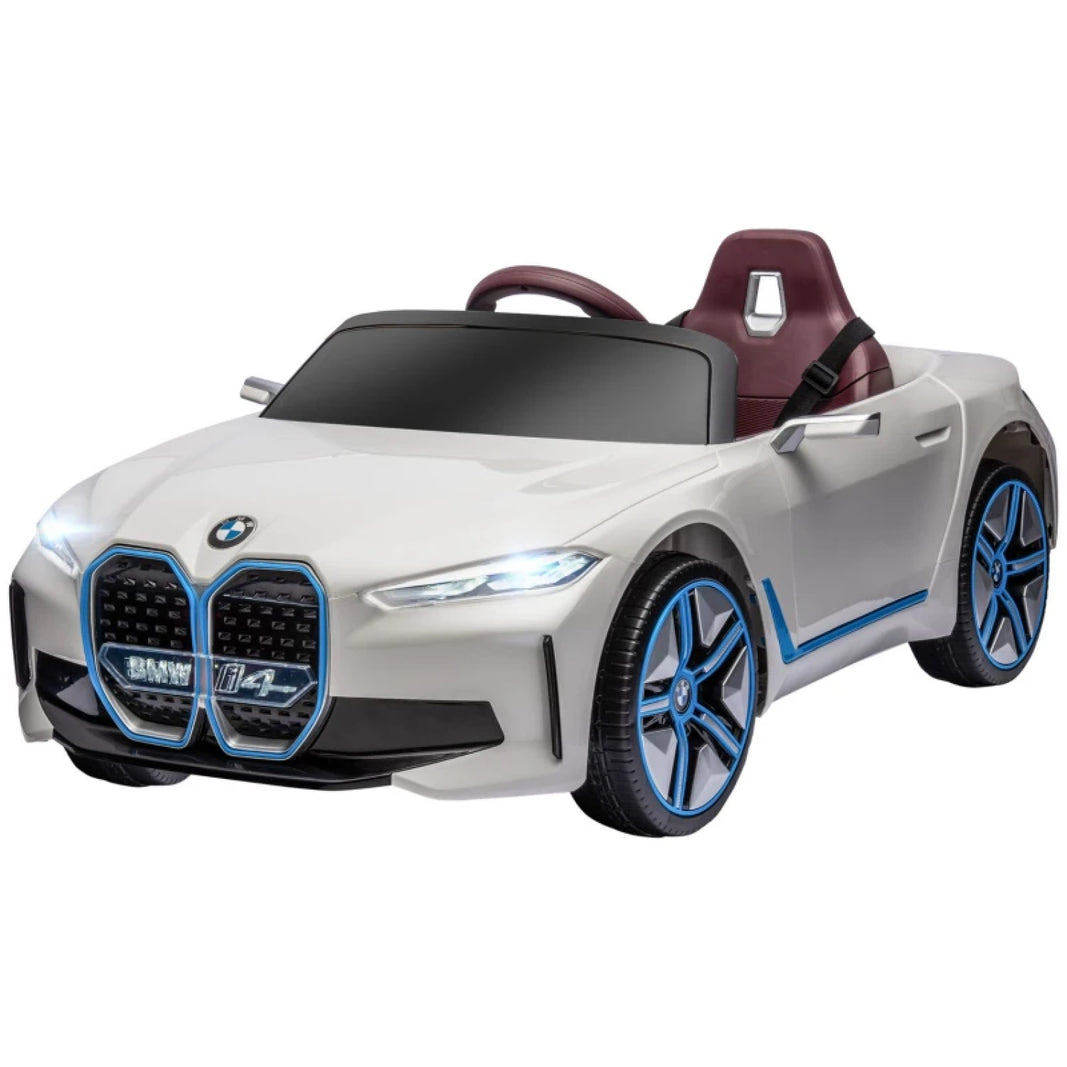 12V Electric Car for Kids Licensed BMW i4 Ride-On Toy