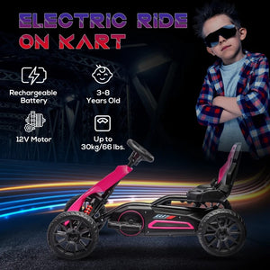 12V Electric Go Kart for Kids – Adjustable Speed, Safe and Fun Ride