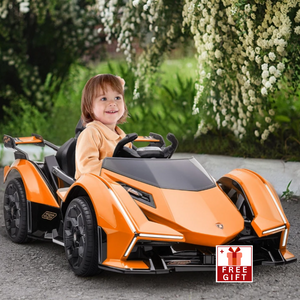 12V Electric Ride-on Car, Licensed Lamborghini V12 Vision Gran Turismo