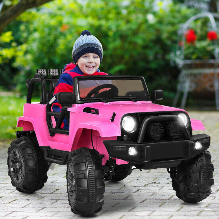 pink jeep power wheels