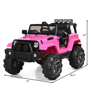 pink jeep power wheels