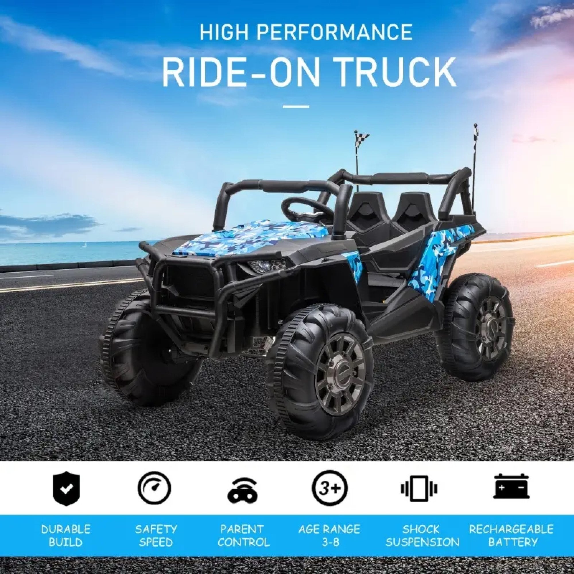 Electric Off-Road UTV Truck Toy