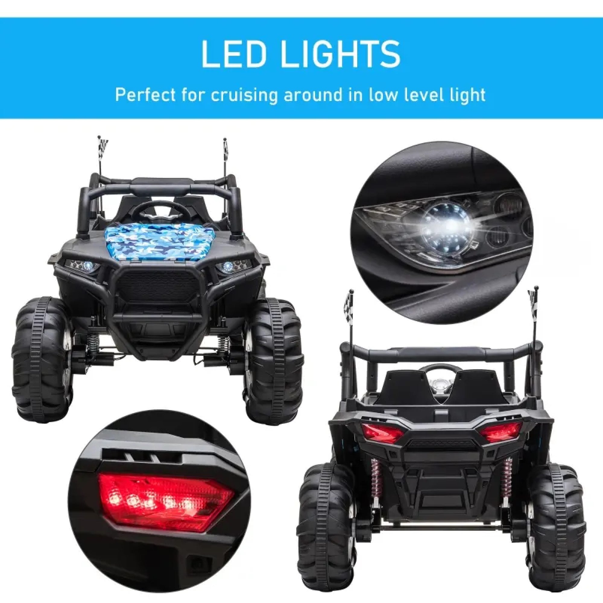 Electric Off-Road UTV Truck Toy