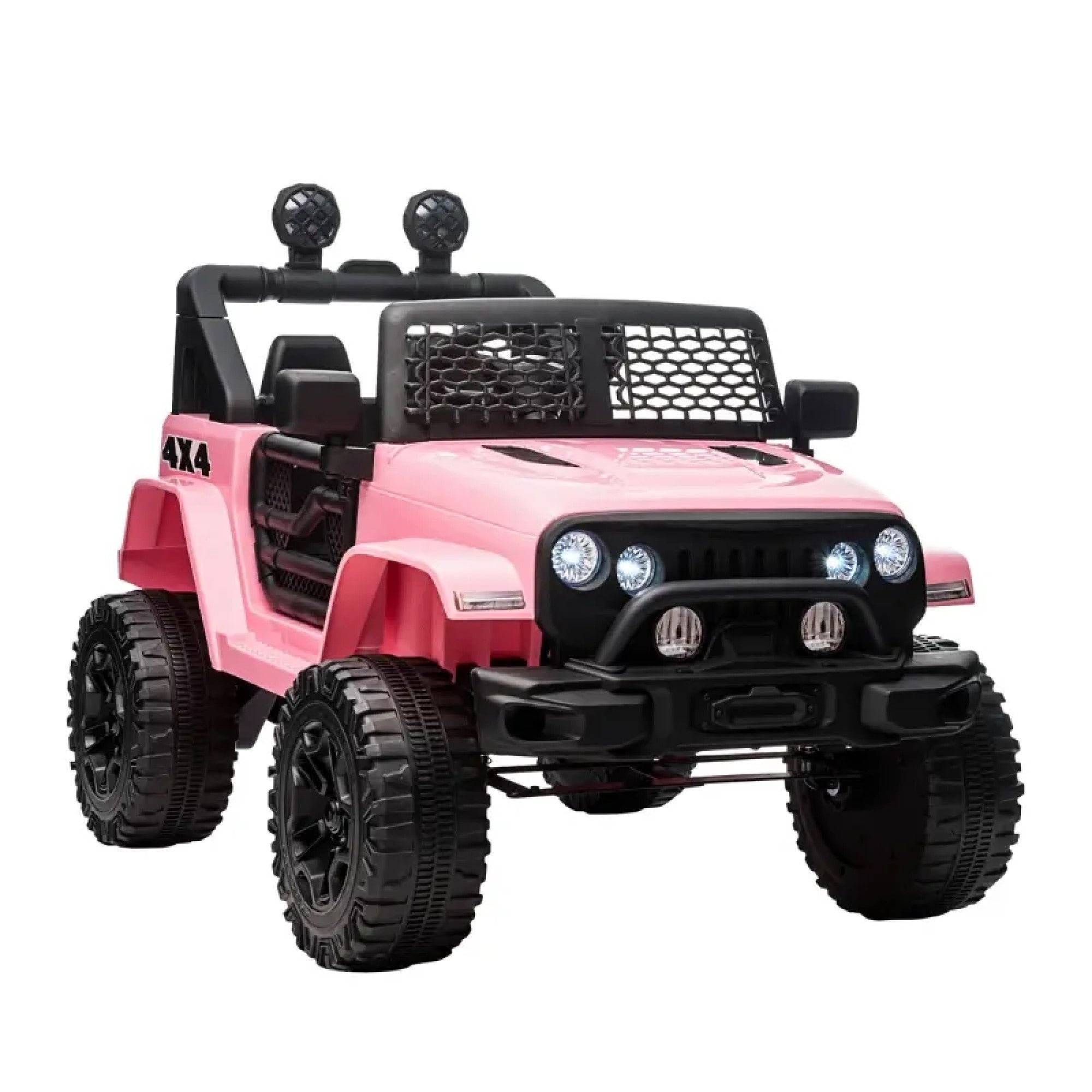 Pink power wheels jeep