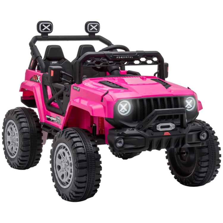 Pink power wheels truck