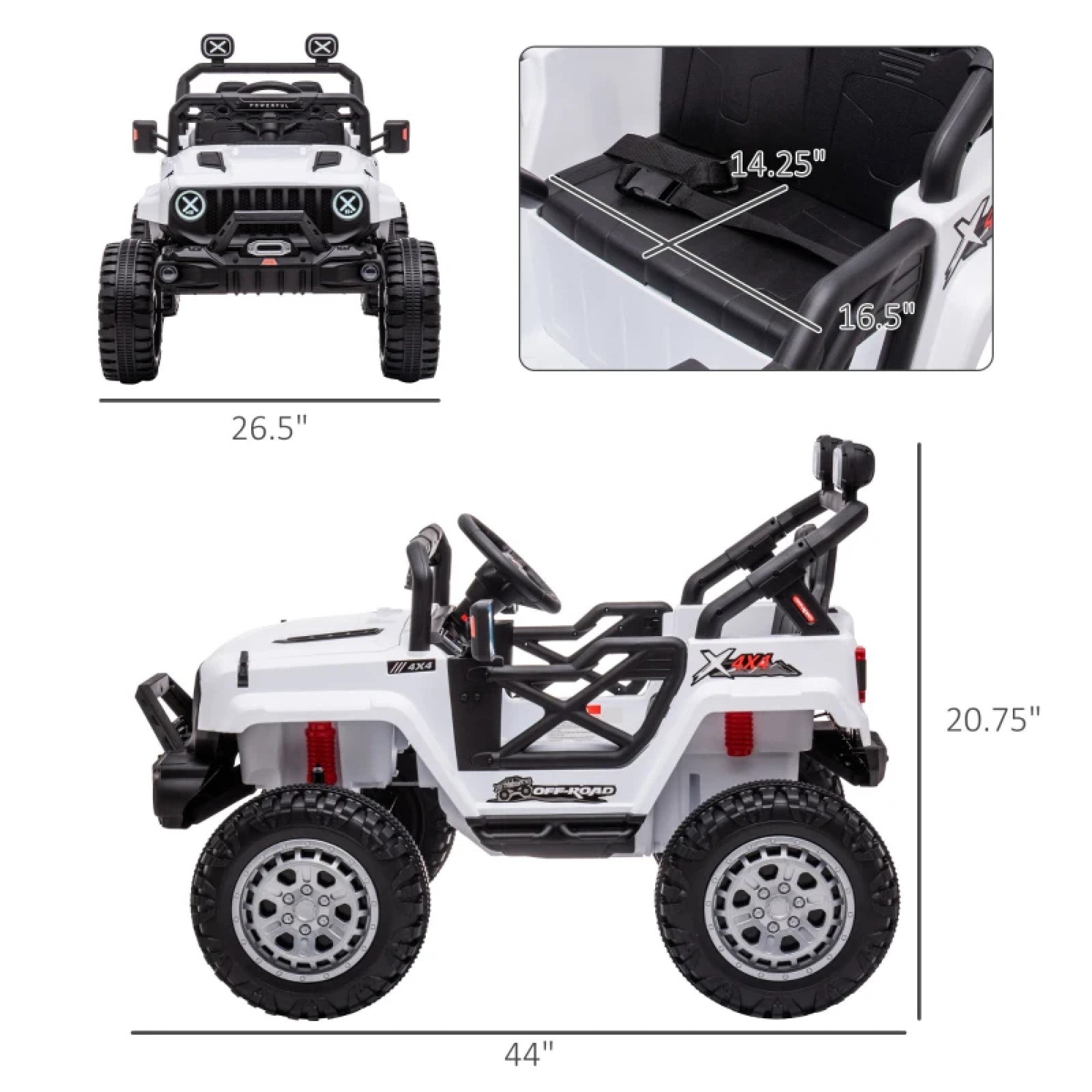 power wheels ride-on truck