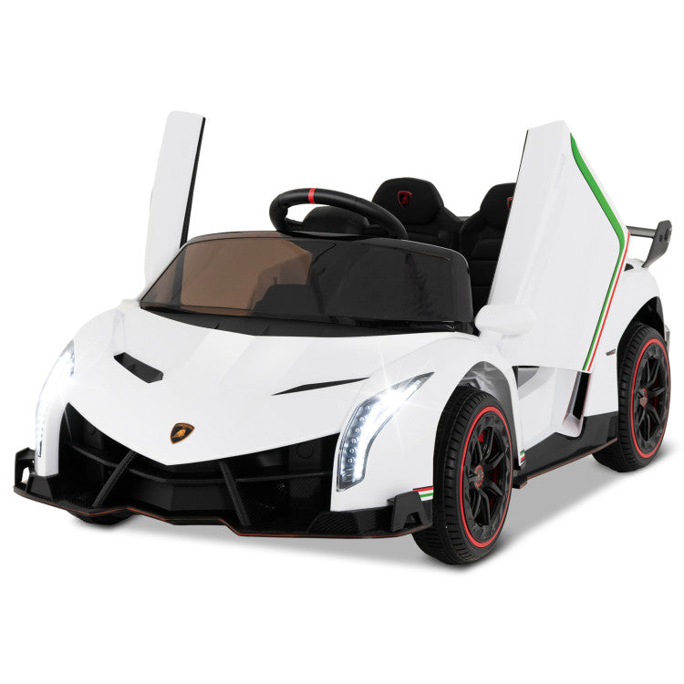 12V Licensed Lamborghini 4WD Kids Ride-On Sports Car with 2.4G Remote Control