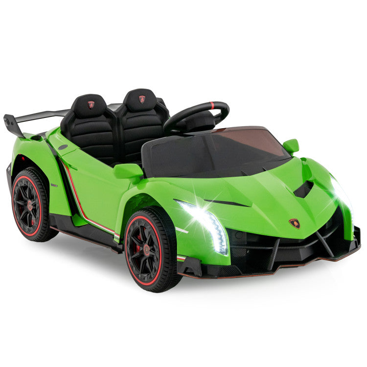 12V Licensed Lamborghini 4WD Kids Ride-On Sports Car with 2.4G Remote Control