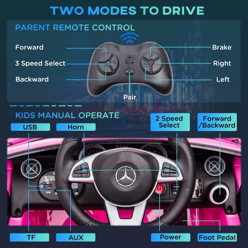 Mercedes toy electric car