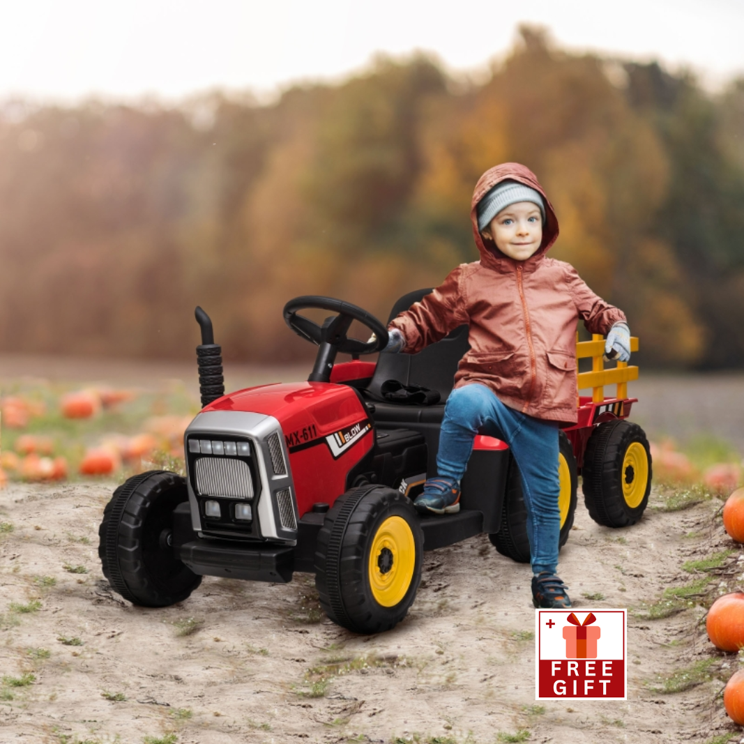 Ride on Tractors for kids ages 3-6 Red