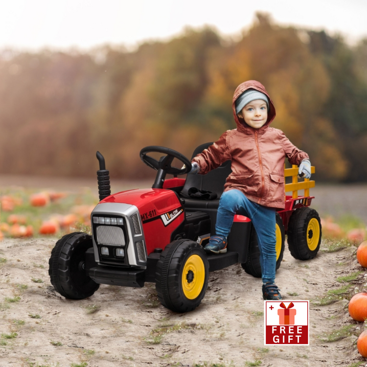 Ride on Tractors for kids ages 3-6 Red