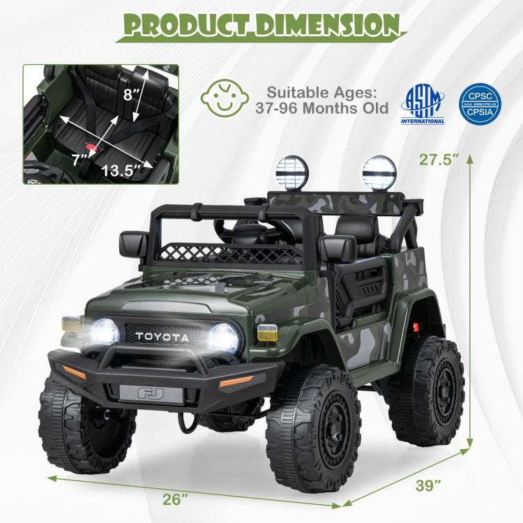Battery-powered cars for kids