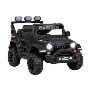 12V Electric Kids Ride-On Truck with Remote Control, Music, and LED Lights