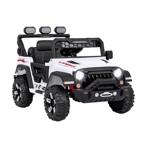 12V Electric Kids Ride-On Truck with Remote Control, Music, and LED Lights