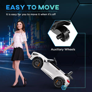 12V battery operated car for kids with safe drive mode