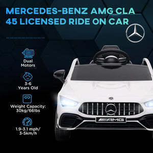 12V Mercedes AMG ride-on electric car for children.