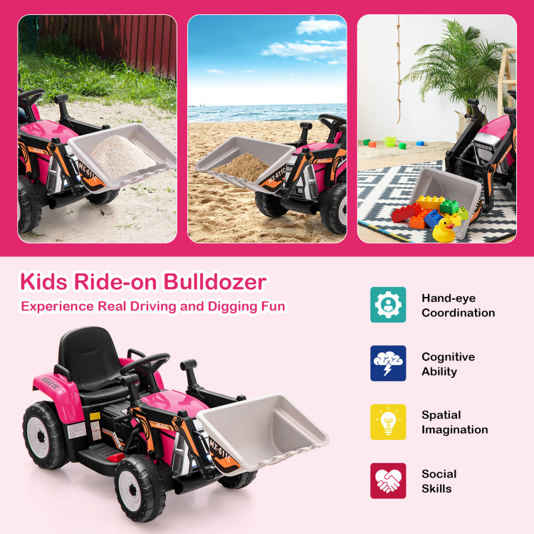12V kids ride on construction truck with music