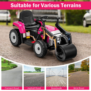 12V road roller toy for kids pretend construction