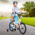 18 Inch Kids Bike with Kickstand and Coaster Brake for 4-8 Years Old