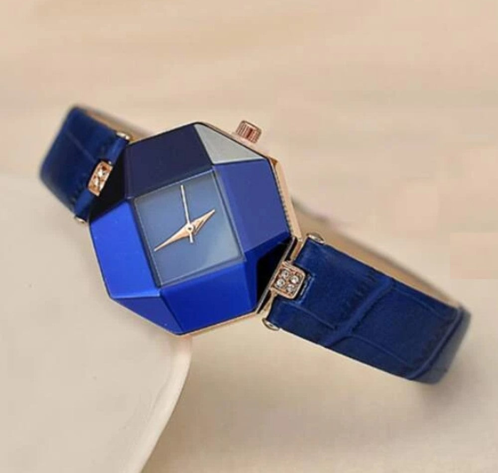 Polygon Pointer Quartz Watch