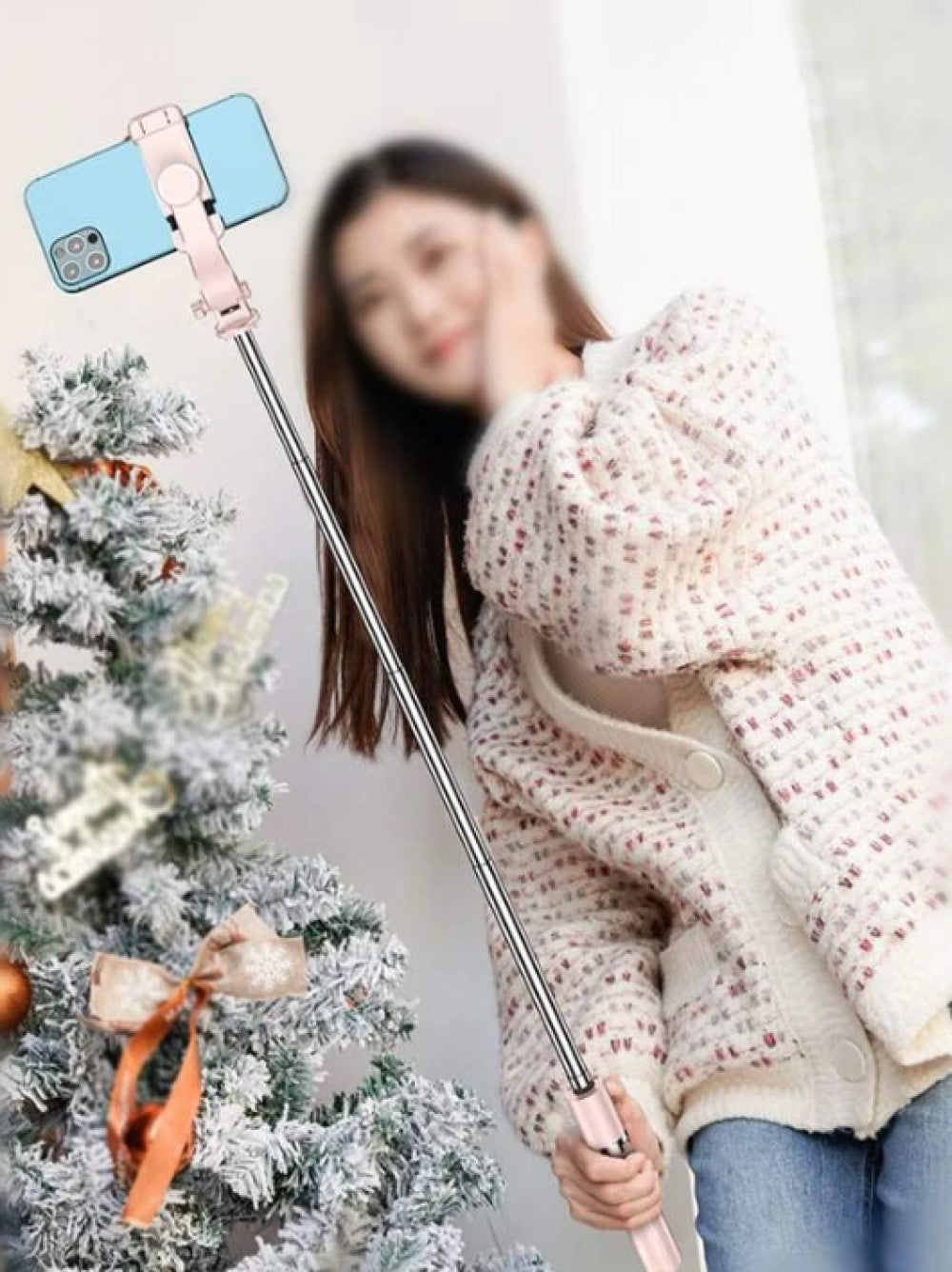 1pc Adjustable Wireless Selfie Stick Tripod