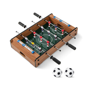 20-Inch Mini Football Table - Compact Tabletop Soccer Game for Fun & Entertainment