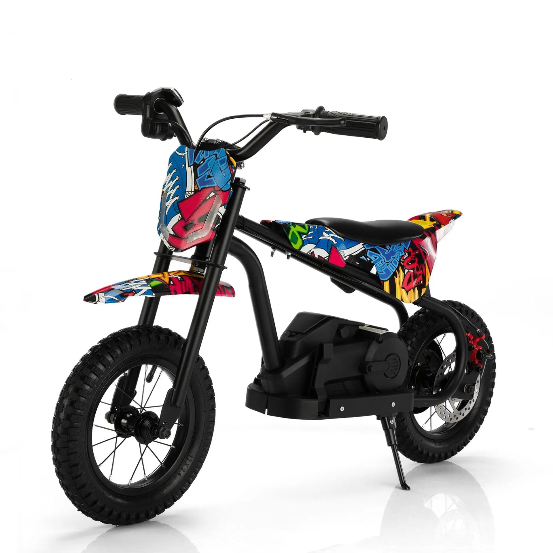 24V Electric Ride-On Dirt Bike for Kids Ages 6+, Off-Road Motorbike with 250W Motor, 3-Speed Modes, Disc Brakes, and Lithium Battery – Ride-On Motorcycle Up to 13MPH