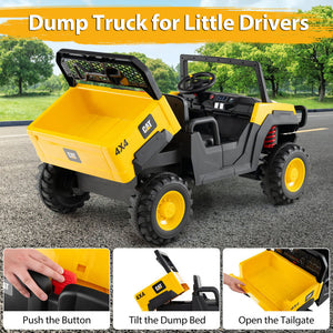 24V UTV ride on toy for kids with remote control and seat belt