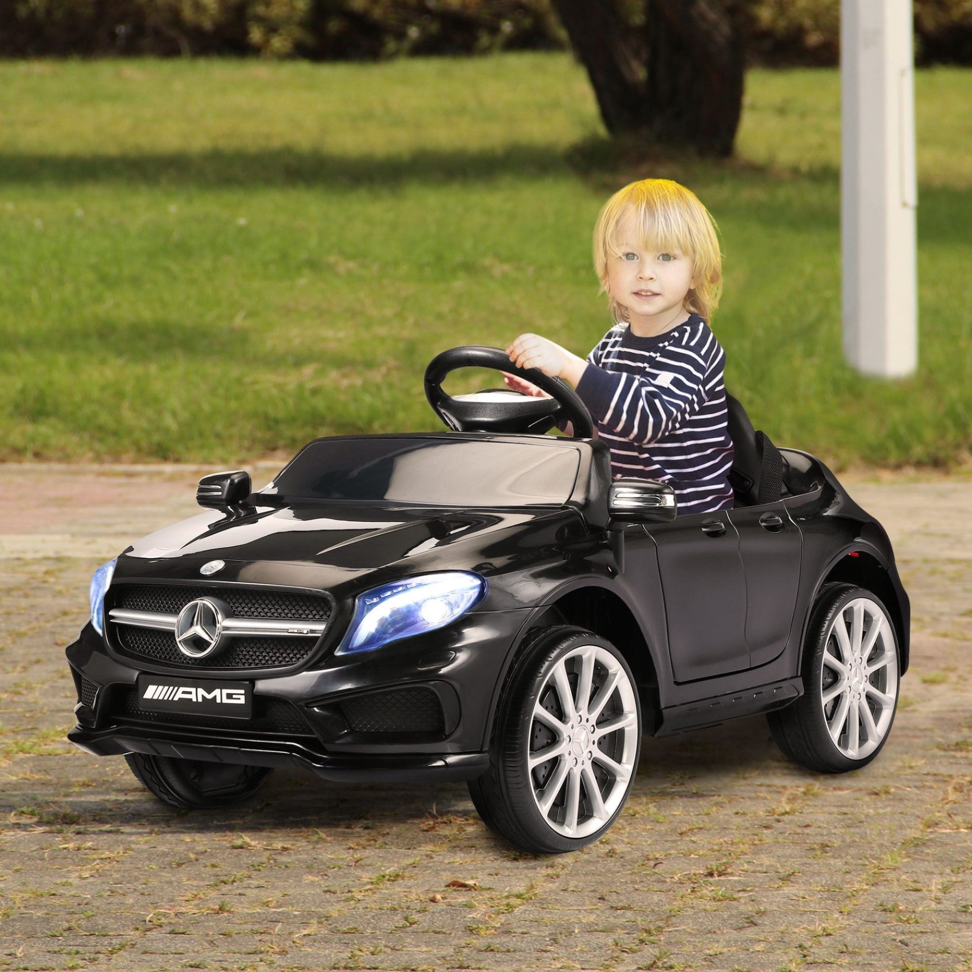 Tobbi Licensed Mercedes Benz AMG Electric Kids Ride On Car, Battery Powered Ride On Toy for Kids with Remote Control -  Toy Car Mercedes Benz , Toys Ride –on, Black