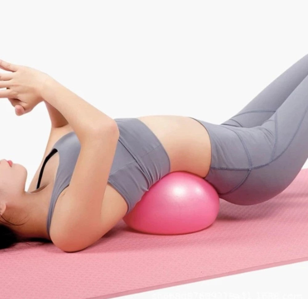 1pc Plain Yoga Ball Pink