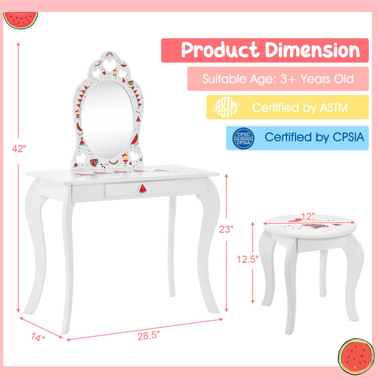 Pretend Makeup Vanity