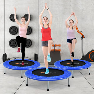 36-inch folding mini trampoline for home use