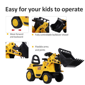 Ride on bulldozer for toddlers 1-3