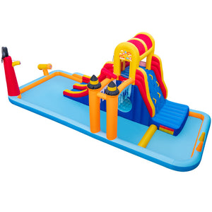 inflatable bounce house with blower