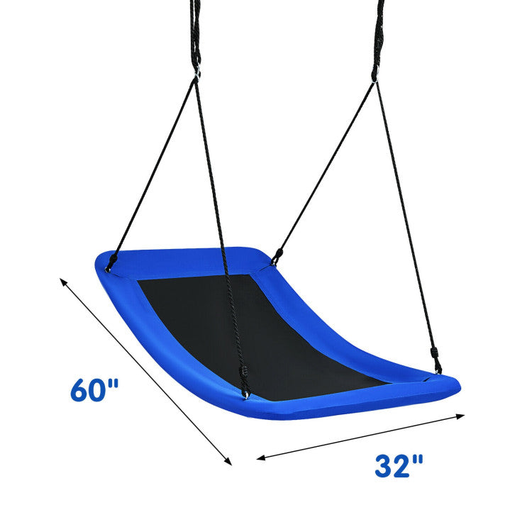 60-Inch Heavy-Duty Platform Tree Swing, 700 lbs Capacity for Kids & Adults - Outdoor Fun