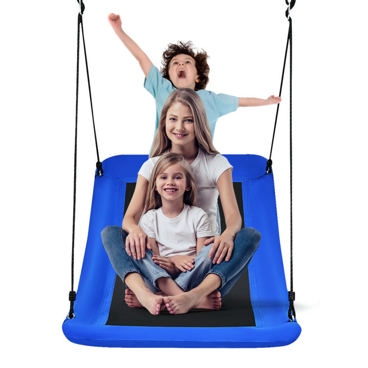 60-Inch Heavy-Duty Platform Tree Swing, 700 lbs Capacity for Kids & Adults - Outdoor Fun