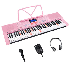 61-Key Electric Piano Keyboard for Beginners - Ideal for Practice & Learning