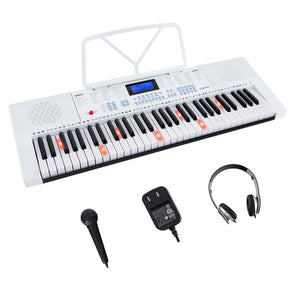 61-Key Electric Piano Keyboard for Beginners - Ideal for Practice & Learning