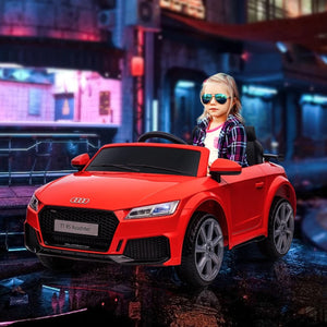 6V Kids Electric Ride On Car, Licensed Audi TT RS 