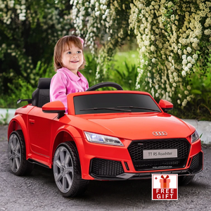 6V Kids Electric Ride On Car, Licensed Audi TT RS , Red