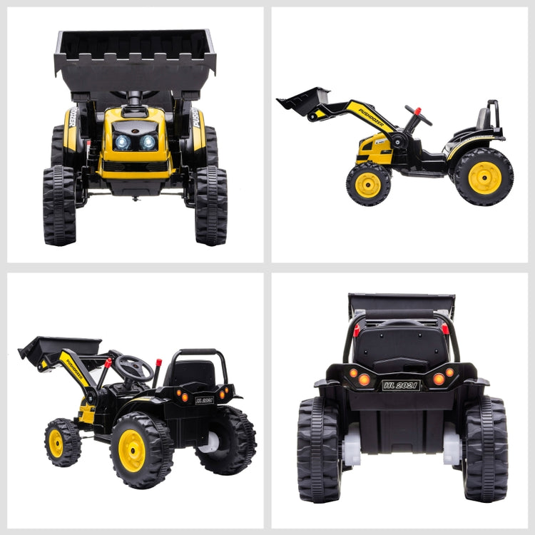6V Kids Ride on Excavator, Bulldozer, Electric Construction Vehicle, Rechargeable Battery Powered Truck