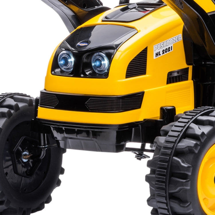 6V Kids Ride on Excavator, Bulldozer, Electric Construction Vehicle, Rechargeable Battery Powered Truck