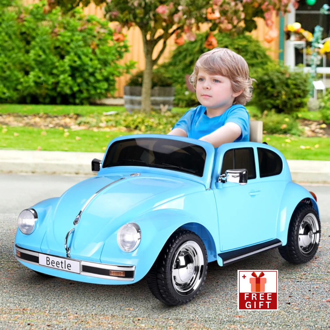 6V Licensed Volkswagen Beetle Ride-on Kids Electric Car 