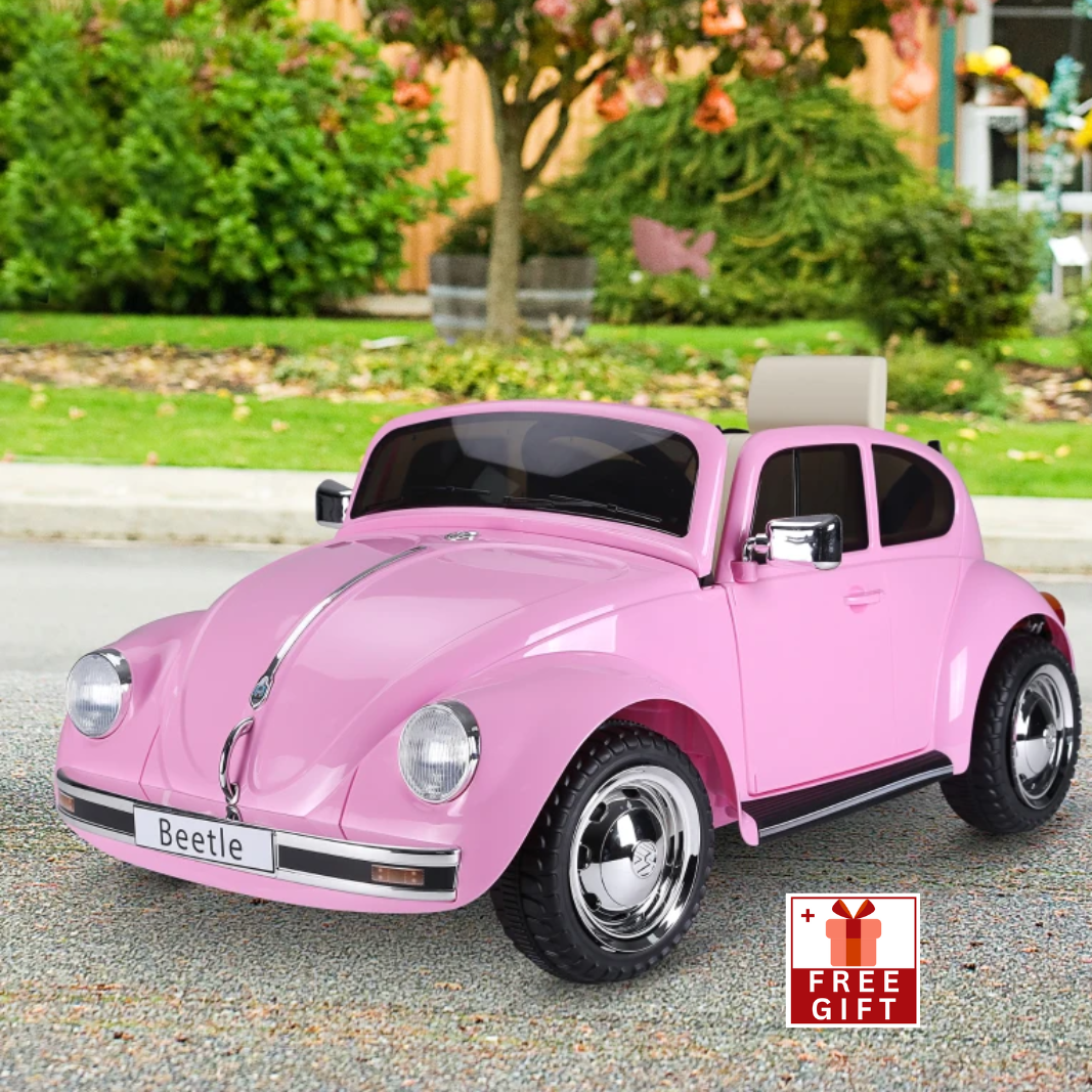 6V Licensed Volkswagen Beetle Ride-on Kids Electric Car 