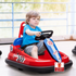 6Volt Bumper Car for Kids, 360° Rotation Electric Ride On Bumper, Red