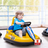 6Volt Bumper Car for Kids, 360° Rotation Electric Ride On Bumper, Yellow