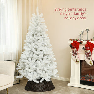 6ft Artificial White Christmas Tree for Festive Holiday Decor