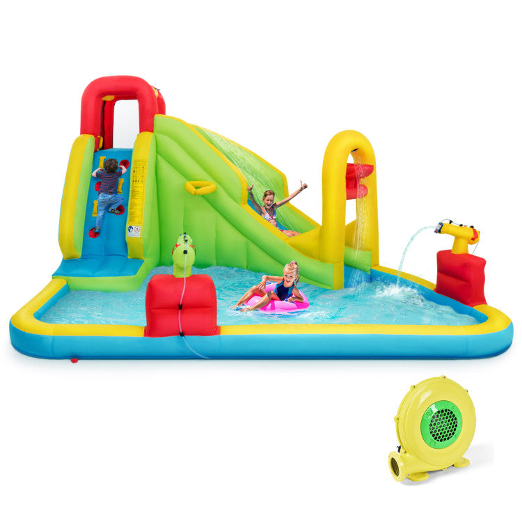 bounce house water slide