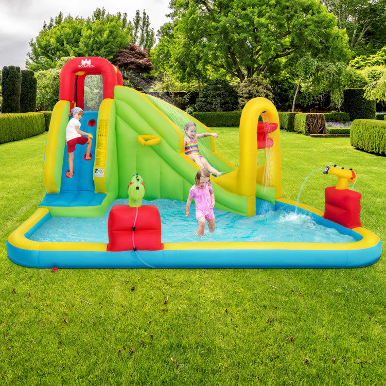 bounce house water slide