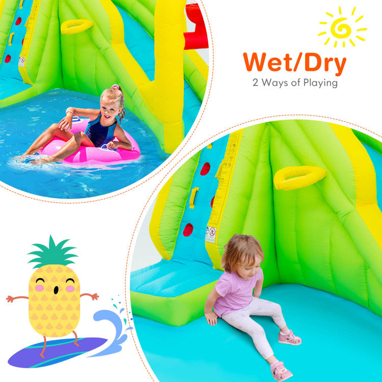 bounce house water slide